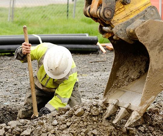 Земляные работы в Голицыно и  Московской области