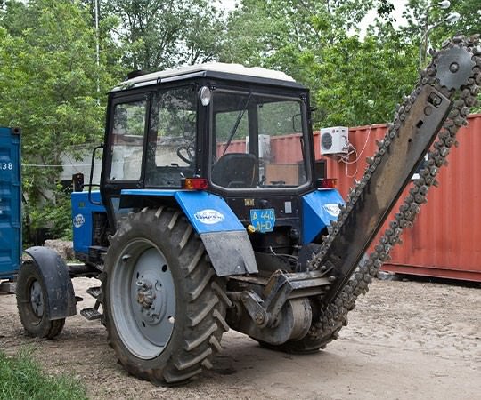 Траншеекопатель в аренду в Голицыно и  Московской области